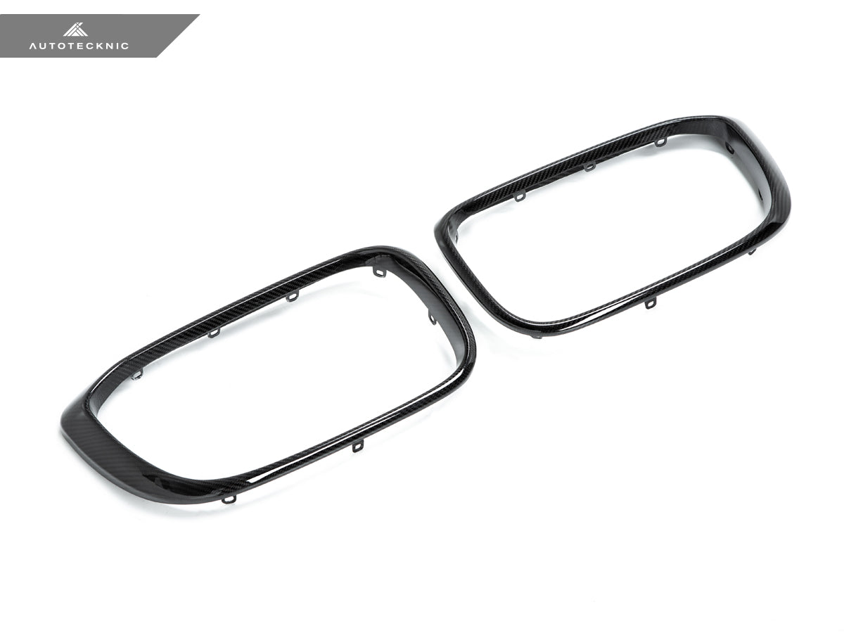 AutoTecknic Replacement Dry Carbon Grille Surround Set - F97 X3M | F98 X4M