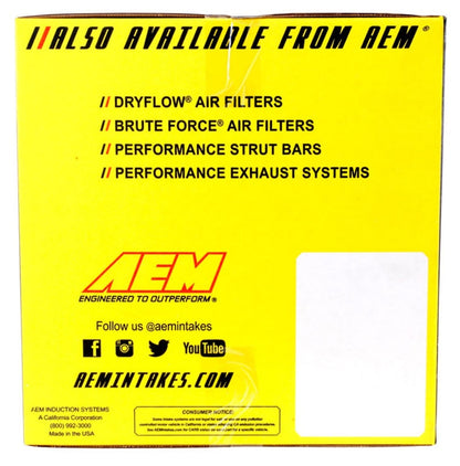 AEM Induction AEM C.A.S 19-20 Hyundai Veloster N 2.0T F/I Cold Air Intake System 21-873C