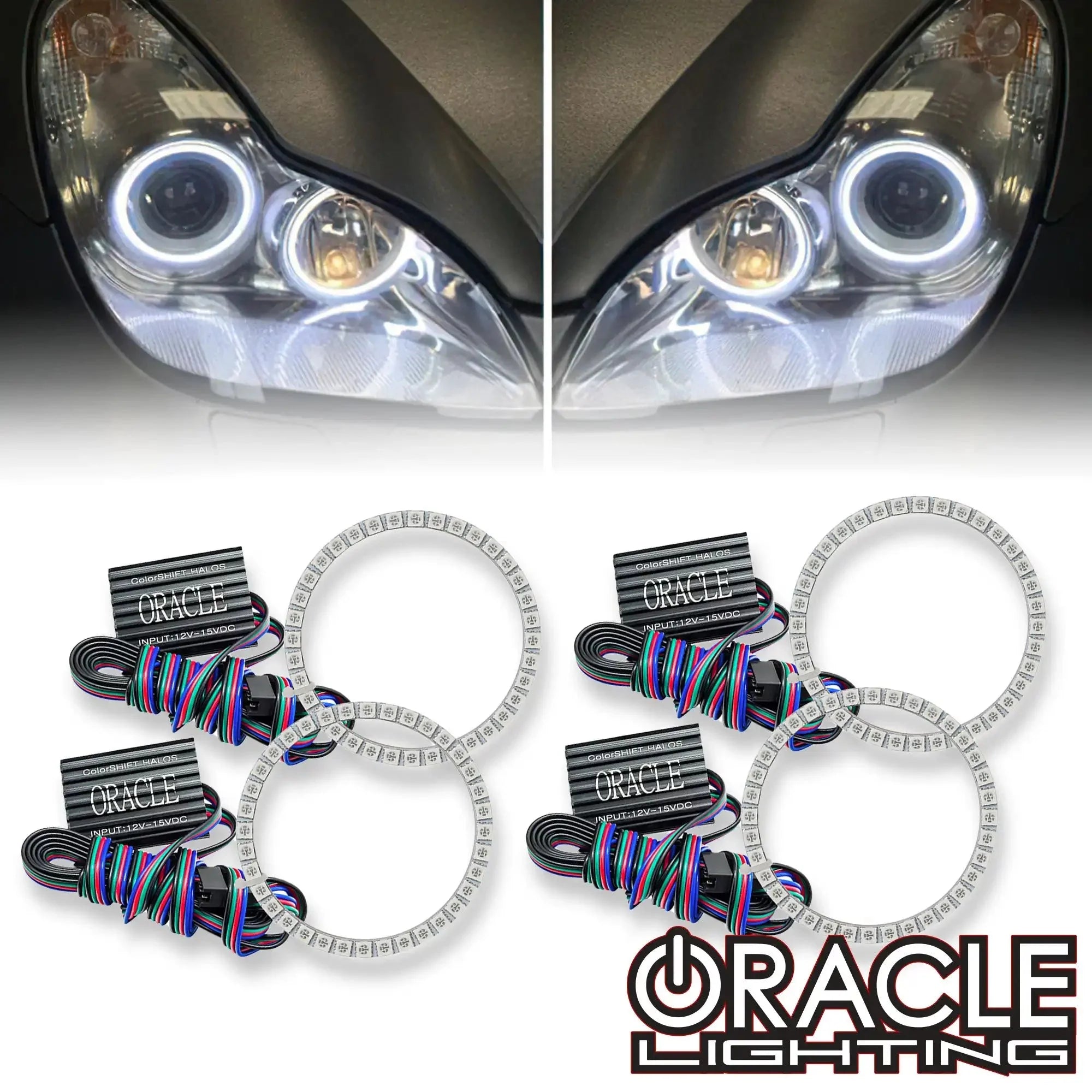 ORACLE Lighting 2004-2010 Mercedes CLS W219 LED Headlight Halo Kit