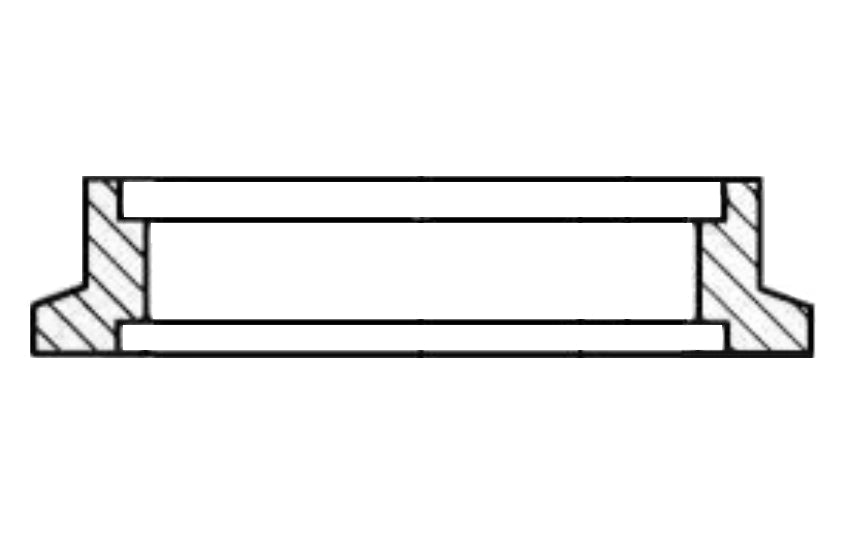 Outlet Flange for TiAL 38mm MV-S Wastegate CP2 Titanium