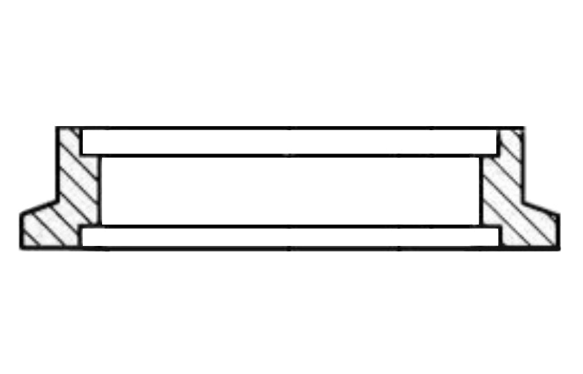Inlet Flange for TiAL 44mm MV-R Wastegate 304 Stainless