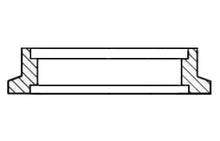 Inlet Flange for TiAL 44mm MV-R Wastegate 304 Stainless