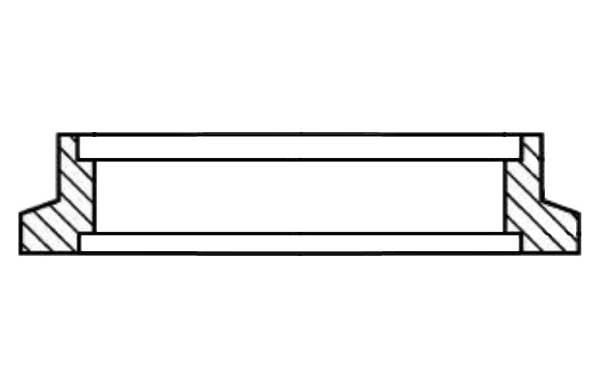 Outlet Flange for TiAL 44mm MV-R Wastegate 304 Stainless
