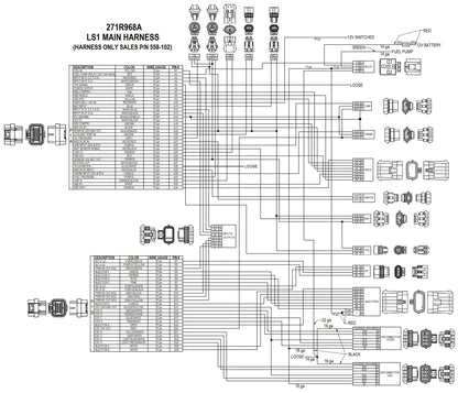 EFI Terminator X Max - LS1/LS624x Crank - 1x Cam - EV6 Injectors - Transmission Control - USB/CAN Tuning Cable