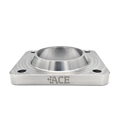 Transition Turbo Flange - Undivided T4 to Single 2" NPS (2.375" OD) - 304 Stainless