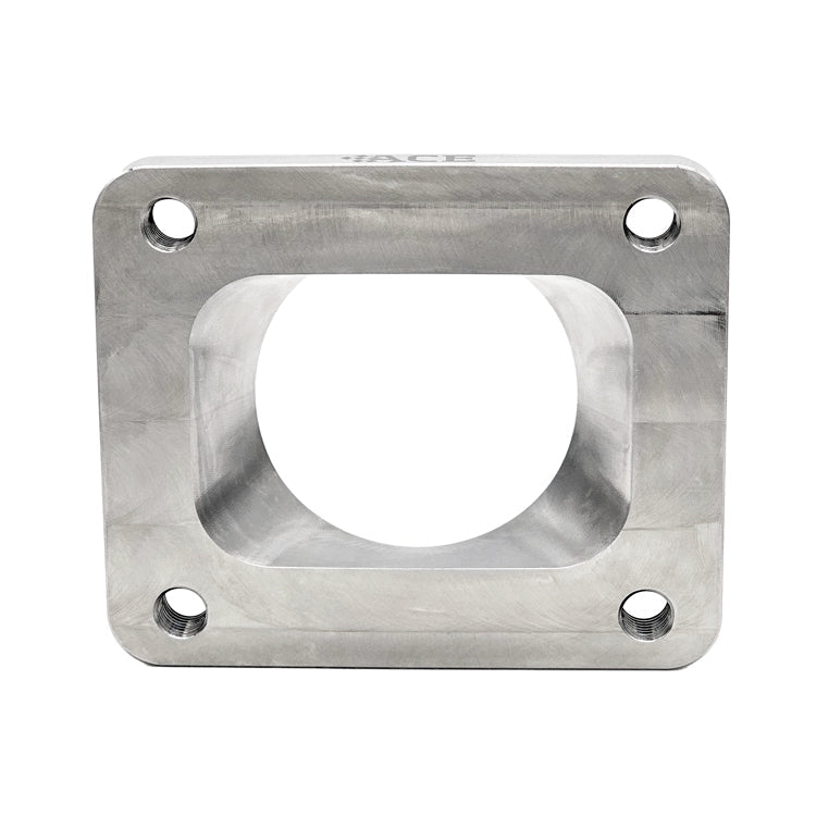 Transition Turbo Flange - Undivided T4 to Single 2.500" OD Tube - 304 Stainless