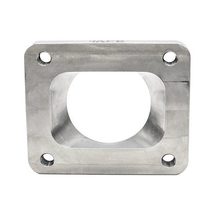 Transition Turbo Flange - Undivided T4 to Single 2.500" OD Tube - 304 Stainless