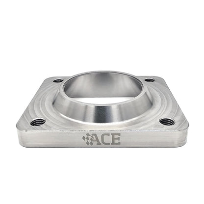Transition Turbo Flange - Undivided T4 to Single 2" NPS (2.375" OD) - 304 Stainless