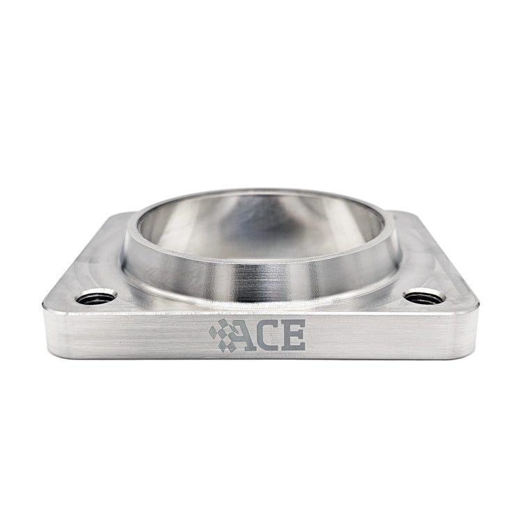 Transition Turbo Flange - Undivided T4 to Single 3.000" OD Tube - 304 Stainless