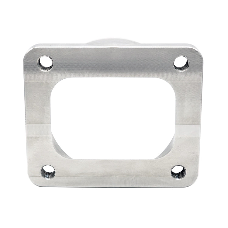 Transition Turbo Flange - Undivided T4 to Single 3.500" OD Tube - 304 Stainless