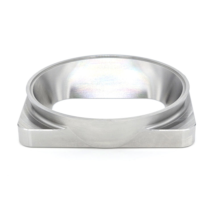 Transition Turbo Flange - Undivided T4 to Single 4.000" OD Tube - 304 Stainless