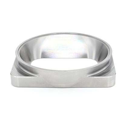 Transition Turbo Flange - Undivided T4 to Single 4.000" OD Tube - 304 Stainless