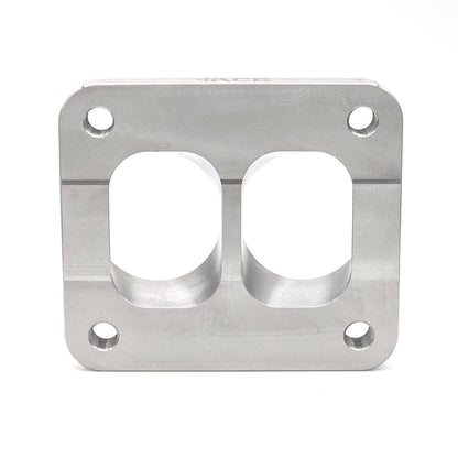 Transition Turbo Flange - Divided T4 to Dual 1-1/2" NPS (1.900" OD) - 304 Stainless