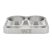 Transition Turbo Flange - Divided T4 to Dual 1-1/2" NPS (1.900" OD) - 304 Stainless