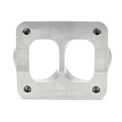 Transition Turbo Flange - Divided T4 to Dual 2.250" OD Tube - 304 Stainless
