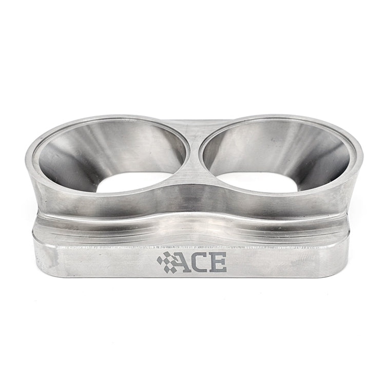 Transition Turbo Flange - Divided T4 to Dual 2.250" OD Tube - 304 Stainless