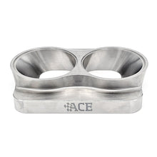 Transition Turbo Flange - Divided T4 to Dual 2.250" OD Tube - 304 Stainless