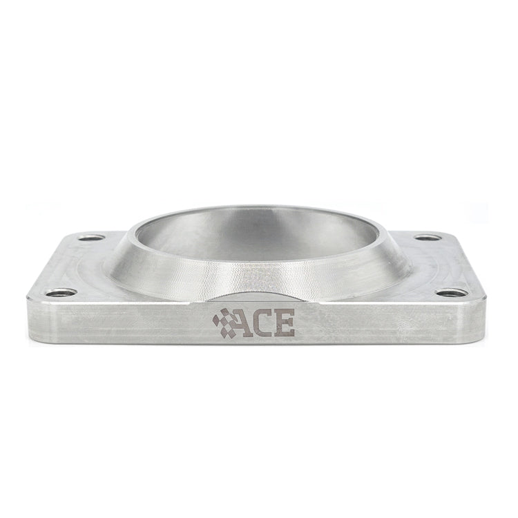 Transition Turbo Flange - Undivided T6 to Single 3.000" OD Tube - 304 Stainless