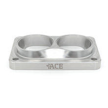 Transition Turbo Flange - Divided T6 to Dual 2.250" OD Tube - 304 Stainless