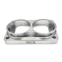 Transition Turbo Flange - Divided T6 to Dual 2.500" OD Tube - 304 Stainless