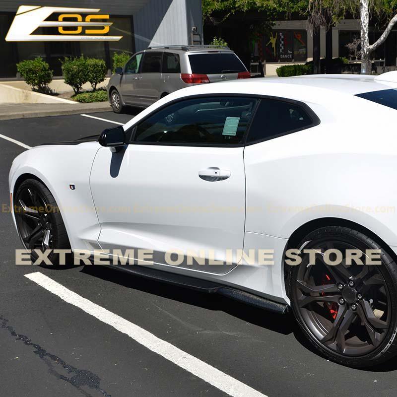 6th Gen Camaro T6 Front Splitter Lip & Side Skirts Rocker Panels