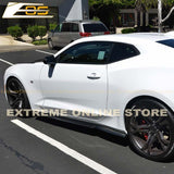 6th Gen Camaro T6 Front Splitter Lip & Side Skirts Rocker Panels