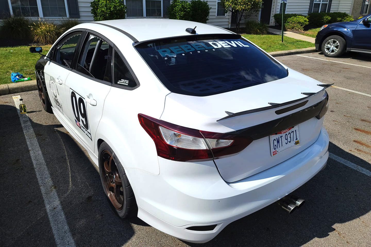 Spoiler Extension – Ford Focus Sedan (3rd Gen, 2012-2018)