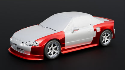 (SPECIAL-ORDER) Touring Car Widebody - Honda Civic CR-X Del Sol (92-98)