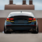 201822 Honda Accord LED Tail Lights Smoke Lambo Style