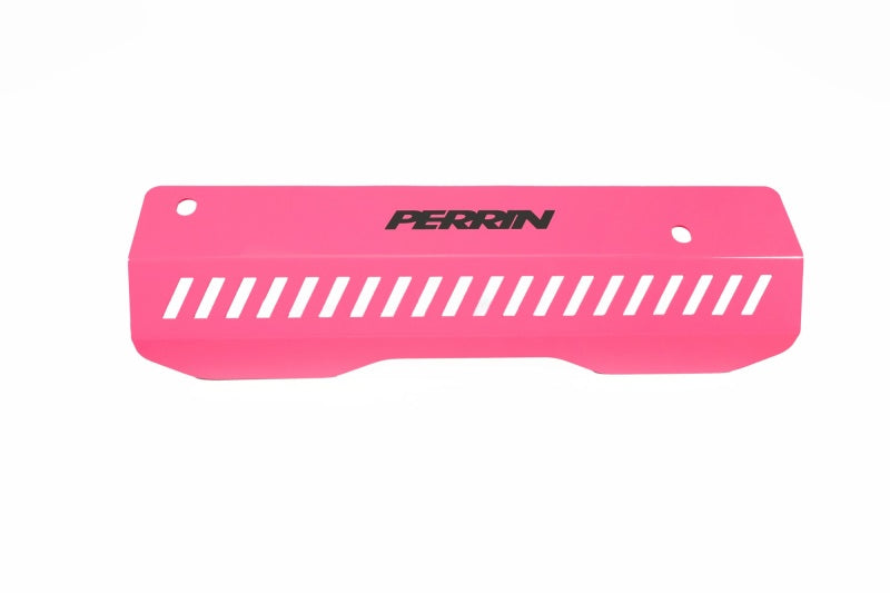 Perrin [22-25 WRX] Pulley Cover | Short Version - Works w/AOS System - Hyper Pink | PSP-ENG-154HP