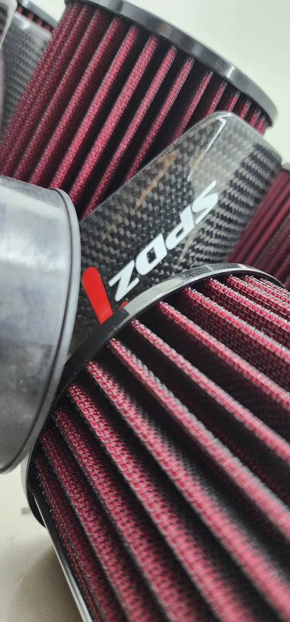 SPDZ1 Carbon Cover High Velocity 3” Inlet Intake Filter