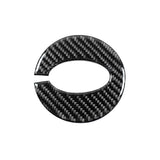 JDMuscle [22-25 WRX] P&S Series Carbon Fiber Airbag Trim Cover | Black Carbon Fiber/ Red Carbon Fiber