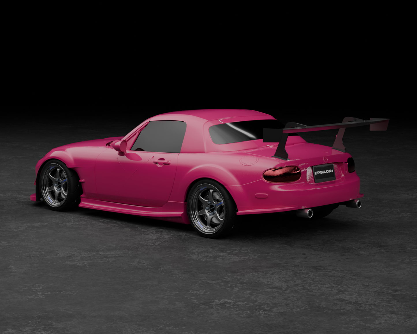 Rear Spats – Mazda MX-5 Miata (NC1, 2006-2008)