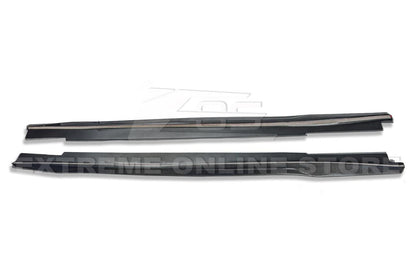 2016-Present Cadillac CTS-V Carbon Fiber Front Splitter Wheel Arch& Side Skirts Rockerst