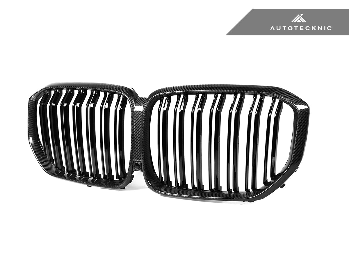 AutoTecknic Dual-Slat Dry Carbon Front Grille - G05 X5 Pre-LCI