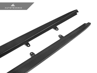 AutoTecknic Dry Carbon Fiber Side Skirt Extension Set - F90 M5 | G30 5-Series