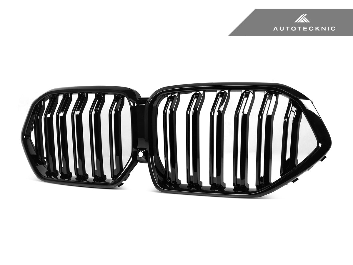 AutoTecknic Dual-Slats Gloss Black Front Grille - G06 X6 LCI