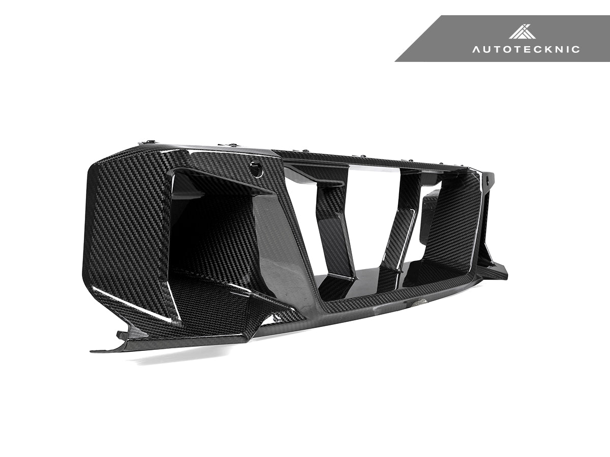 AutoTecknic Dry Carbon Corsa Center Bumper Trim - G87 M2