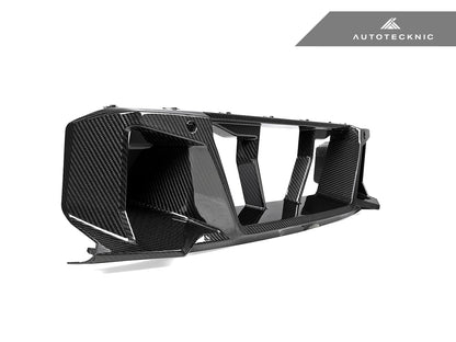 AutoTecknic Dry Carbon Corsa Center Bumper Trim - G87 M2