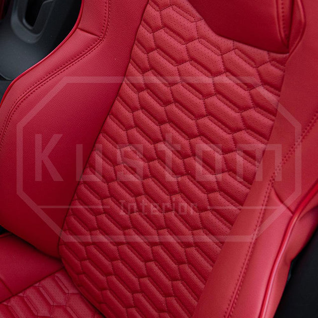 Corvette C8 Premium Custom Leather Seat Covers