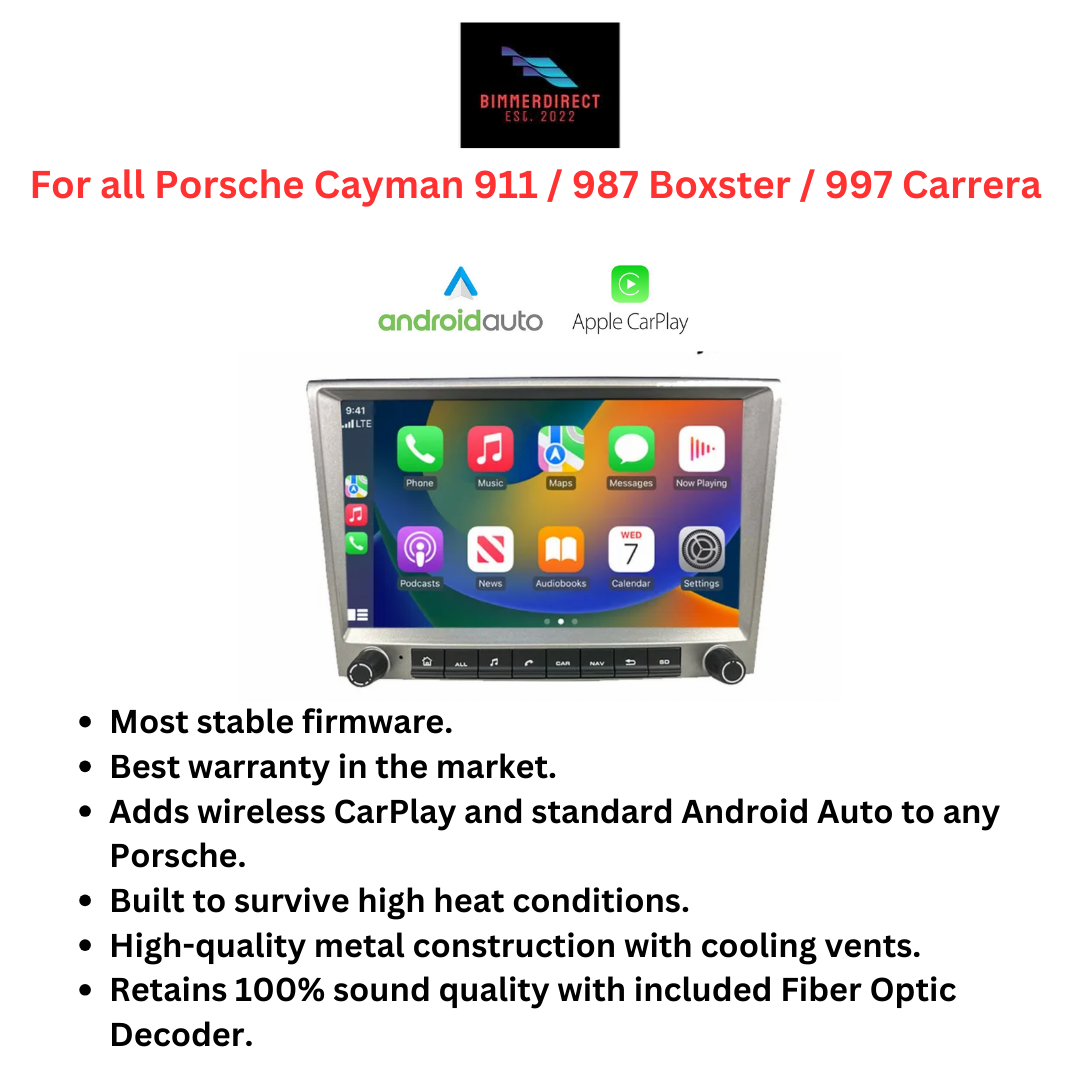 (2003 - 2016) Porsche Cayman / 911 / 987 / 981 / 997 / Boxster (All-in-one screen)