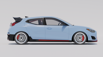 WRC Wing V2 - Hyundai Veloster N (JS, 2019-2022)