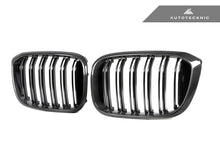AutoTecknic Dry Carbon Fiber Dual-Slats Front Grille Set - G01 X3 | G02 X4 Pre-LCI