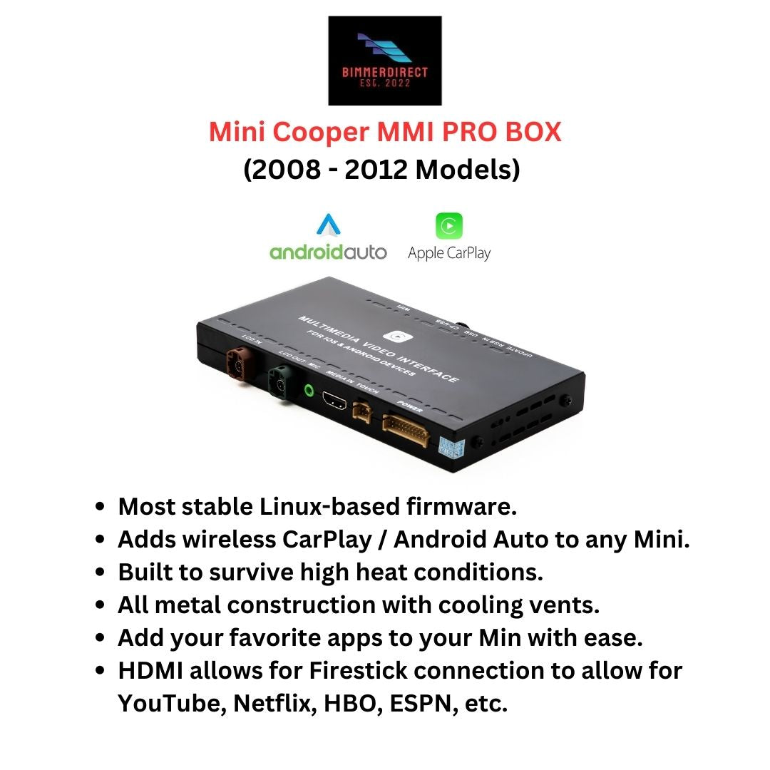 Mini Cooper MMI Pro Box (2008 - 2019)