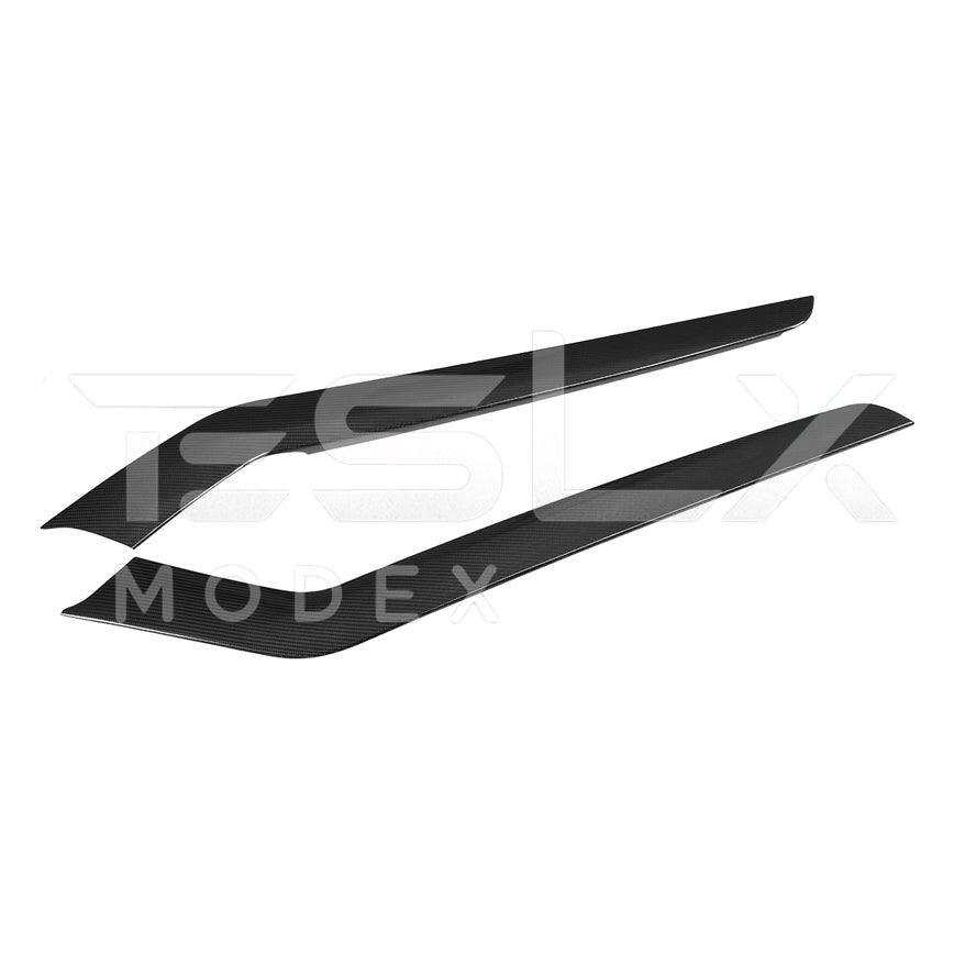 2020-Up Tesla Model 3 & Y Carbon Fiber Interior Center Console Shift Sides