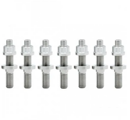 BLOX Racing SUS303 Stainless Steel Exhaust Manifold Stud Kit M8 x 1.25mm 45mm in Length - 7-piece BXFL-00307-7