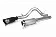 Gibson 11-14 Ford F-150 XLT 3.7L 4in Patriot Skull Series Cat-Back Single Exhaust - Stainless