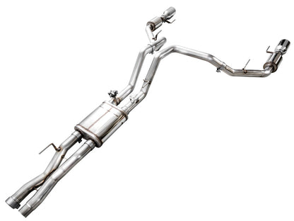 AWE Tuning AWE Gen 3 Raptor R SwitchPath Exhaust - Chrome Silver Tips 3025-32852