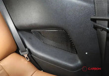[2pcs] Real Carbon Fiber Rear Seat Arm Rest Trim Overlay For Mustang 2013-2014