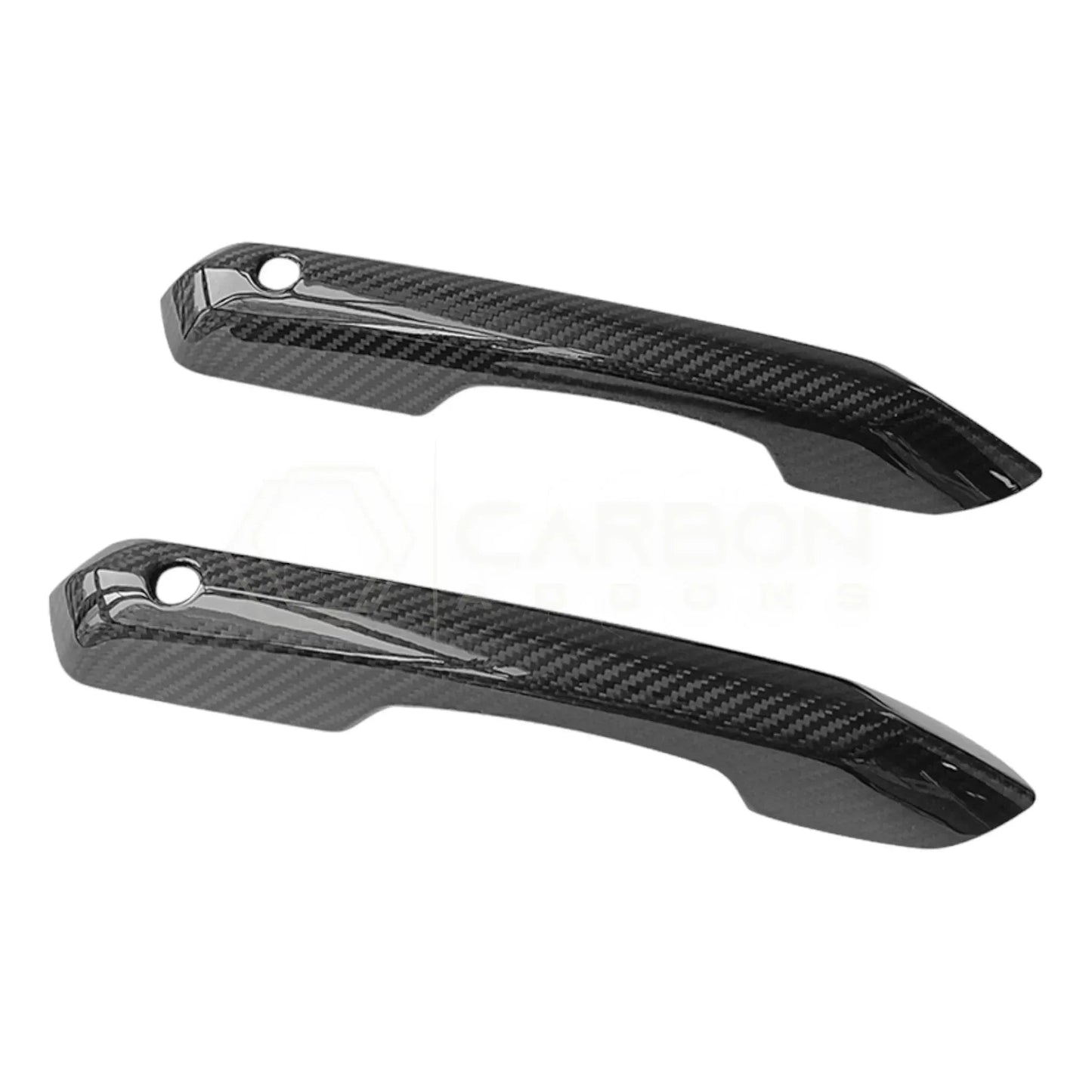 Real Carbon Fiber Exterior Door Handle Covers for 2024+ Ford Mustang